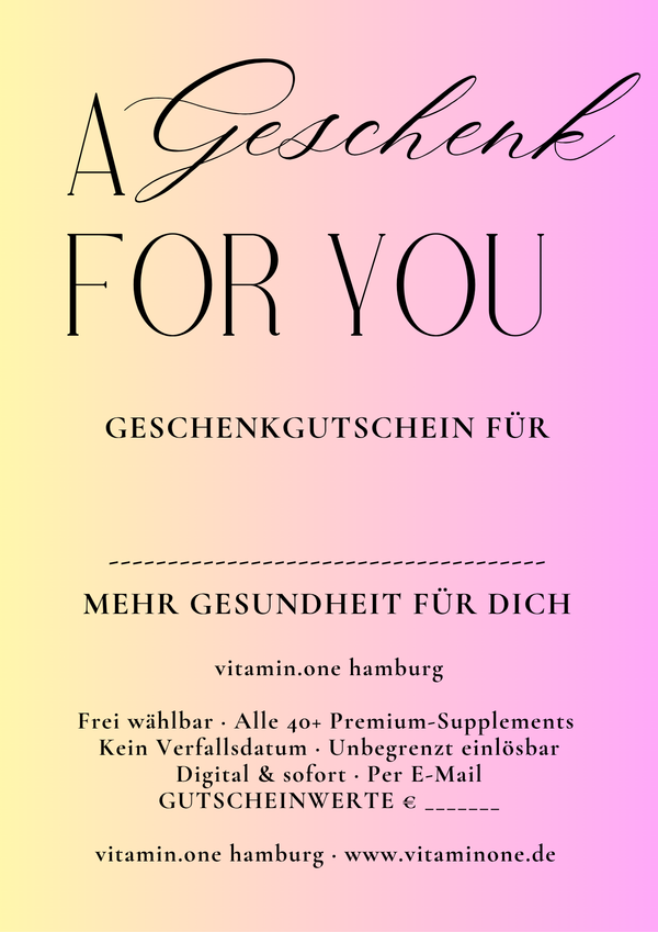 vitamin.one Gutschein