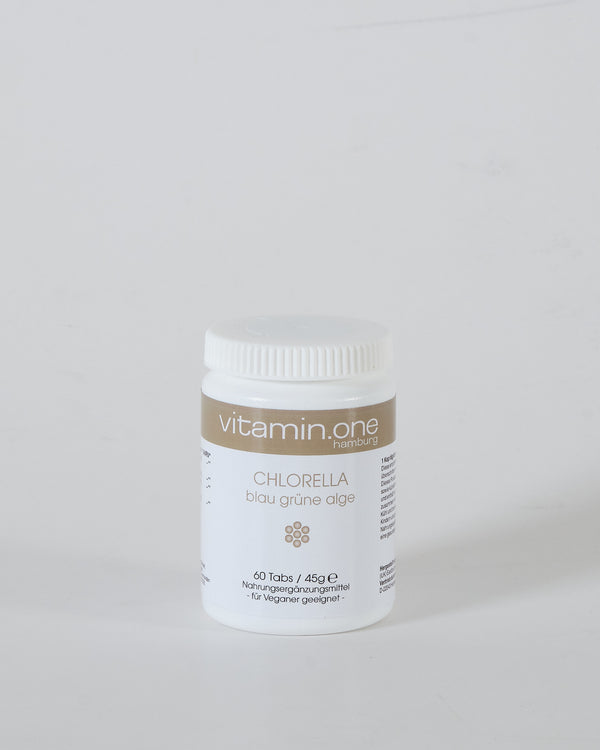 Chlorella 500mg blau-grüne Alge Kapseln für Detox