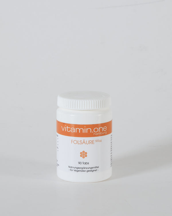 Folsäure 500µg Tabletten für Schwangerschaft