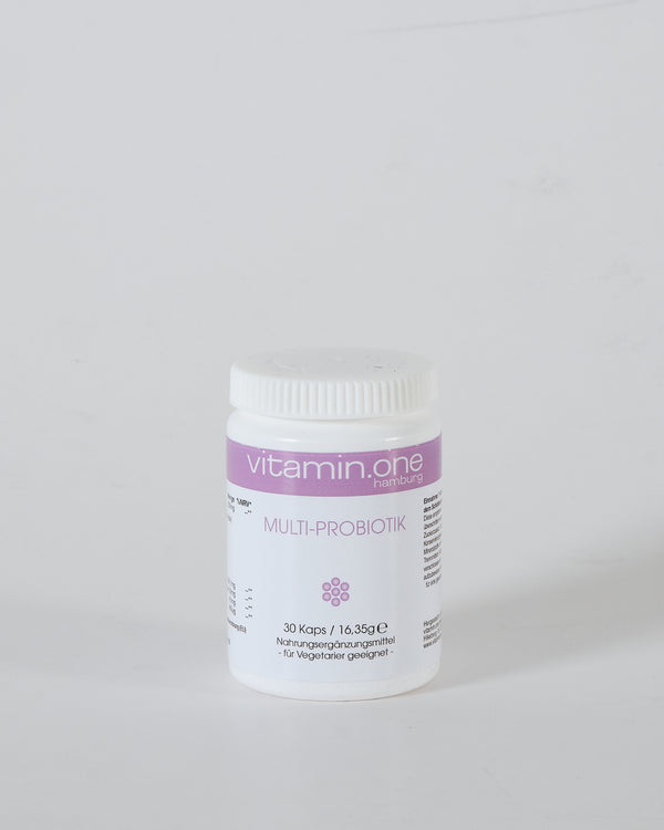 Multiprobiotik Kapseln mit Milchsäurebakterien für Microbiom