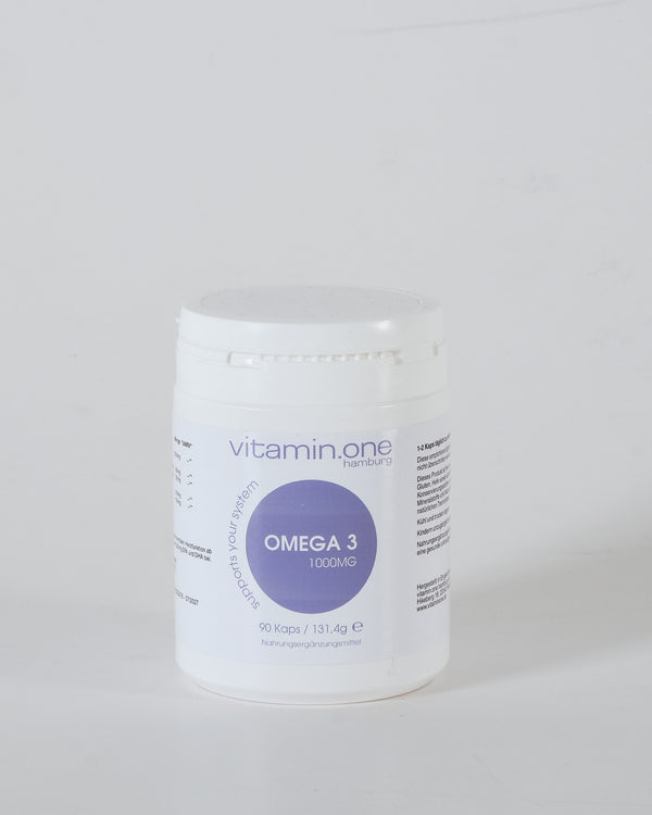 Omega 3 Fischöl 1000mg Kapseln mit EPA DHA