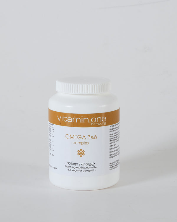 Omega 3 & 6 Complex Kapseln an essentiellen Fettsäuren