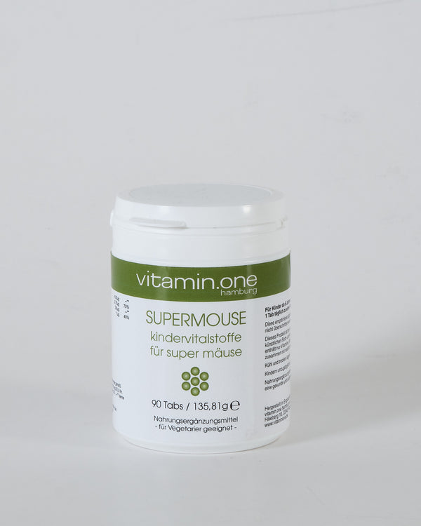 Supermouse Kindervitamine Tabs zum kauen für Wachstum