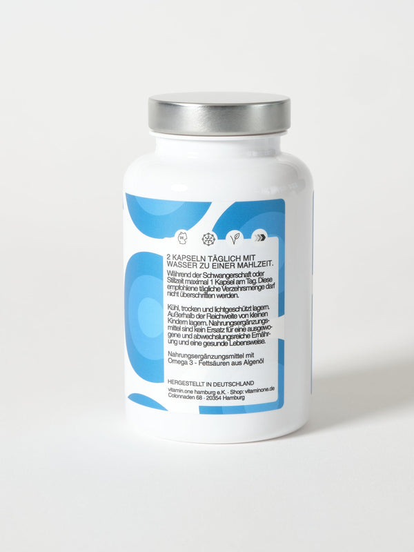 Omega 3 aus Algenöl - vegan