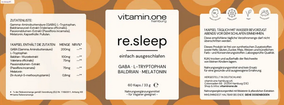 Label von re.sleep 